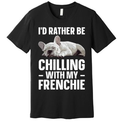 French Bulldog Art French Bulldog Frenchie Premium T-Shirt