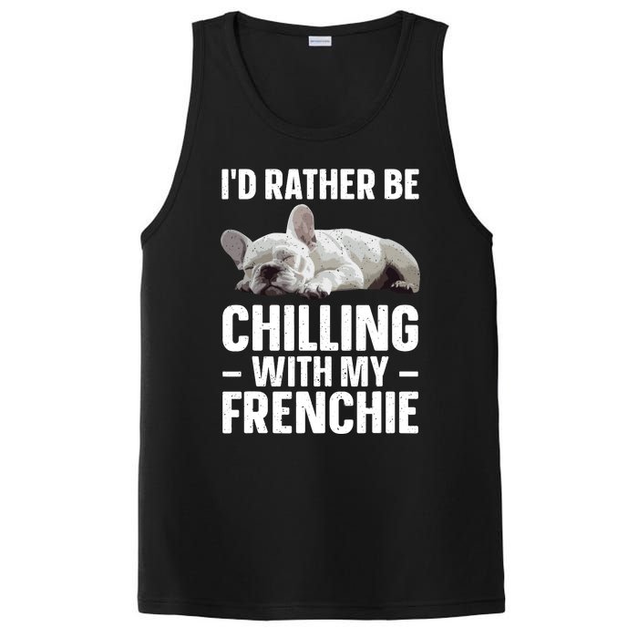 French Bulldog Art French Bulldog Frenchie PosiCharge Competitor Tank