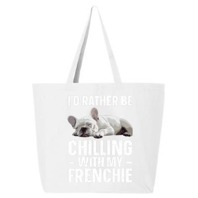 French Bulldog Art French Bulldog Frenchie 25L Jumbo Tote