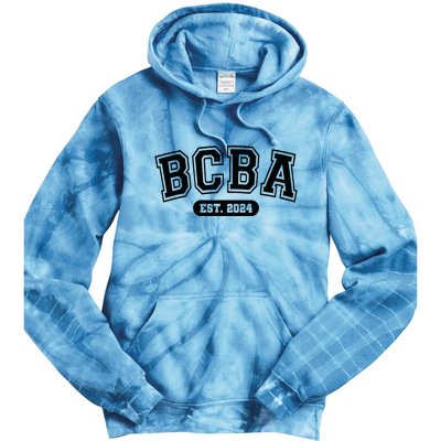 Future Behavior Analyst Bcba In Progress Training Est 2024 Tie Dye Hoodie