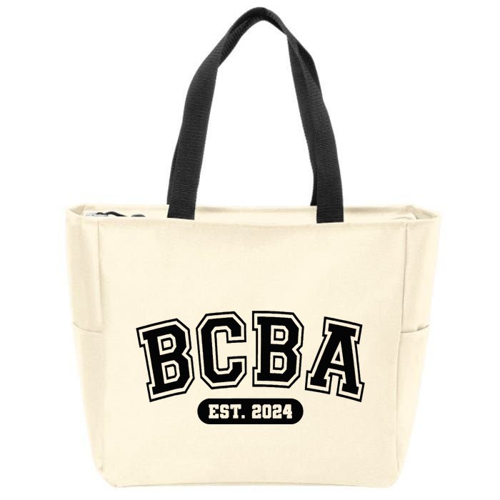 Future Behavior Analyst Bcba In Progress Training Est 2024 Zip Tote Bag
