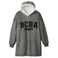 Future Behavior Analyst Bcba In Progress Training Est 2024 Hooded Wearable Blanket