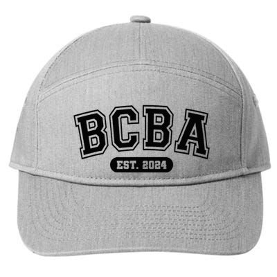 Future Behavior Analyst Bcba In Progress Training Est 2024 7-Panel Snapback Hat