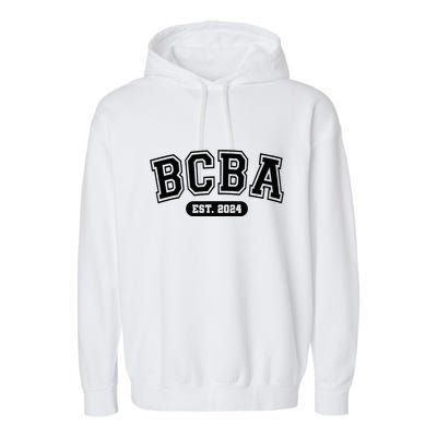 Future Behavior Analyst Bcba In Progress Training Est 2024 Garment-Dyed Fleece Hoodie