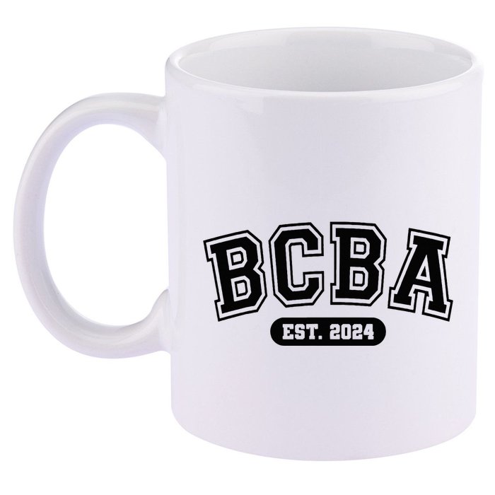 Future Behavior Analyst Bcba In Progress Training Est 2024 11oz C Handle Ceramic Mug