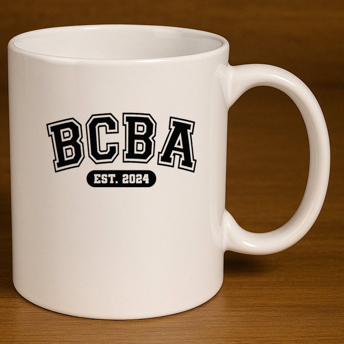 Future Behavior Analyst Bcba In Progress Training Est 2024 11oz C Handle Ceramic Mug
