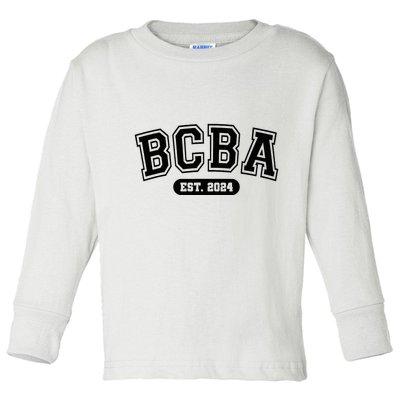 Future Behavior Analyst Bcba In Progress Training Est 2024 Toddler Long Sleeve Shirt