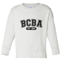 Future Behavior Analyst Bcba In Progress Training Est 2024 Toddler Long Sleeve Shirt