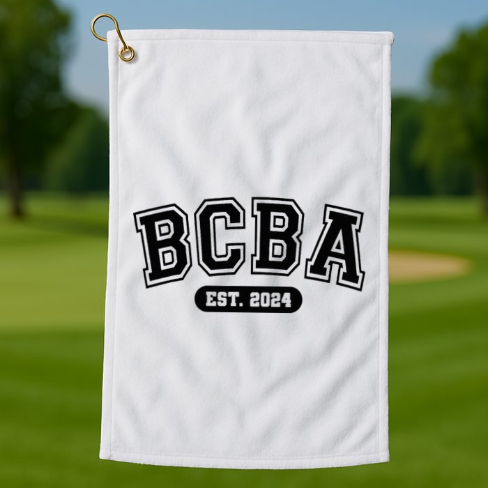 Future Behavior Analyst Bcba In Progress Training Est 2024 Golf Towel