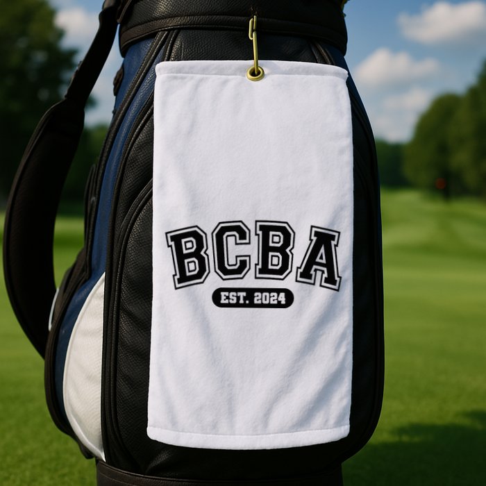 Future Behavior Analyst Bcba In Progress Training Est 2024 Golf Towel