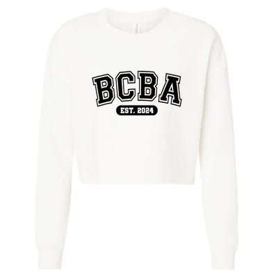 Future Behavior Analyst Bcba In Progress Training Est 2024 Cropped Pullover Crew
