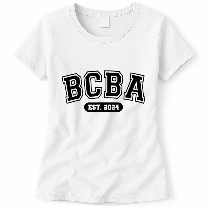 Future Behavior Analyst Bcba In Progress Training Est 2024 Womens T-Shirt