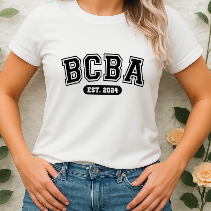 Future Behavior Analyst Bcba In Progress Training Est 2024 Womens T-Shirt