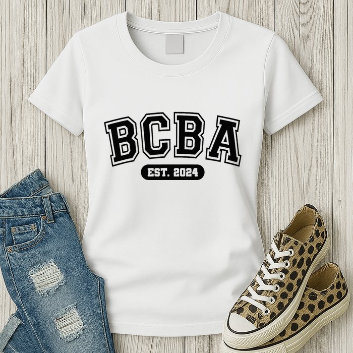 Future Behavior Analyst Bcba In Progress Training Est 2024 Womens T-Shirt