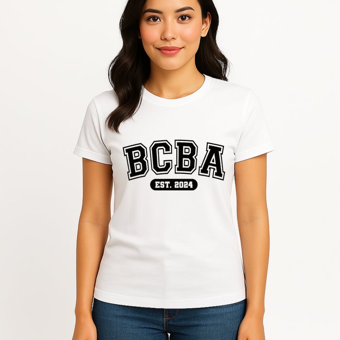 Future Behavior Analyst Bcba In Progress Training Est 2024 Womens T-Shirt