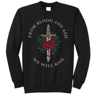 From Blood And Ash Sweatshirt We Will Rise Sweater Book Sweatshirt