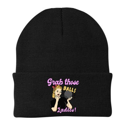 Funny Bowling Art For Bowler Ball Bowling Lover Beanie