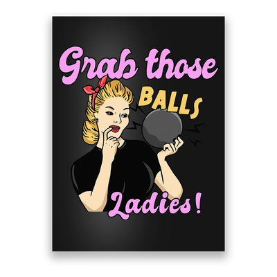 Funny Bowling Art For Bowler Ball Bowling Lover Poster