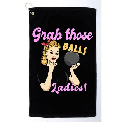 Funny Bowling Art For Bowler Ball Bowling Lover Golf Towel