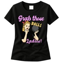 Funny Bowling Art For Bowler Ball Bowling Lover Womens T-Shirt