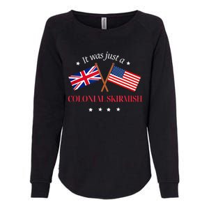 Funny British American It Was Only A Colonial Skirmish Womens California Wash Sweatshirt