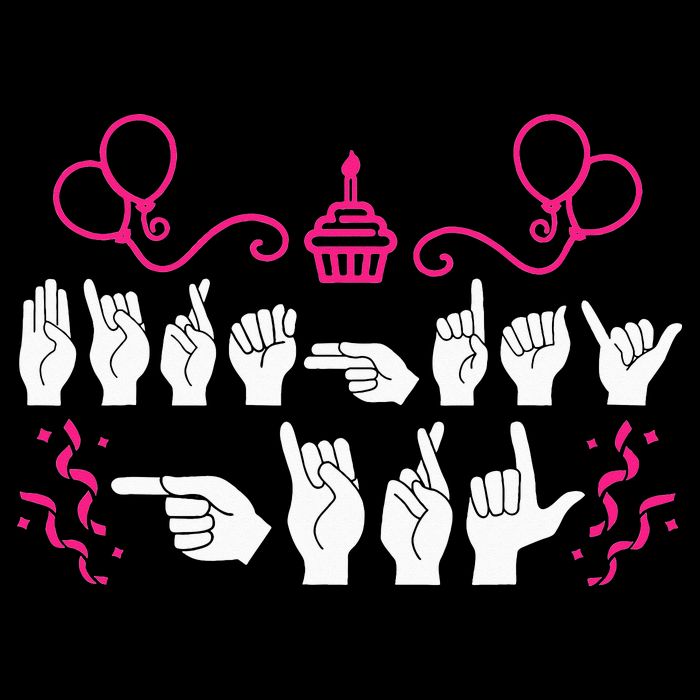 funny Birthday ASL American Sign Language Impact Tech Backpack