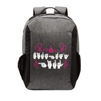 funny Birthday ASL American Sign Language Vector Backpack