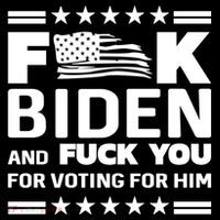 F*ucK Biden And F You For Voting For Him Baby Bodysuit
