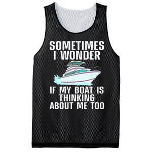 Funny Boat Art For Men Women Boating Watercraft Boat Owner Mesh Reversible Basketball Jersey Tank