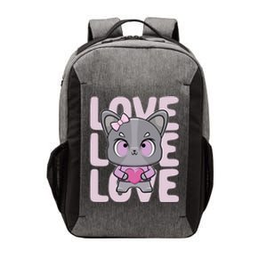 French Bulldog Anime Dog Valentine´s Day Funny Gift Vector Backpack