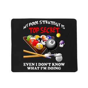 Funny Billiards Art For Men Women Billiards Pool Players Mousepad