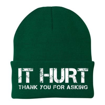 Funny Broken Arm Or Broken Leg Knit Cap Winter Beanie