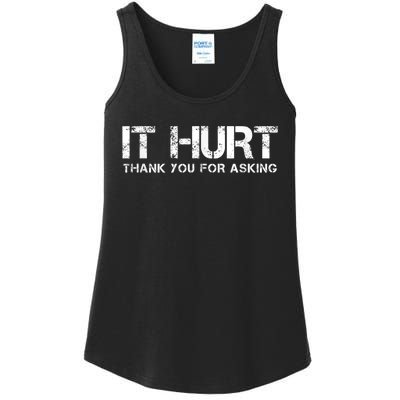 Funny Broken Arm Or Broken Leg Ladies Essential Tank