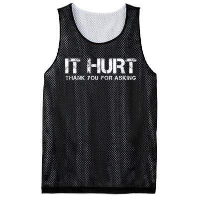 Funny Broken Arm Or Broken Leg Mesh Reversible Basketball Jersey Tank