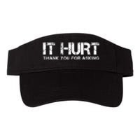 Funny Broken Arm Or Broken Leg Valucap Bio-Washed Visor