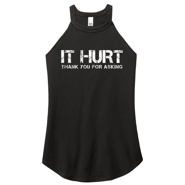 Funny Broken Arm Or Broken Leg Women's Perfect Tri Rocker Tank