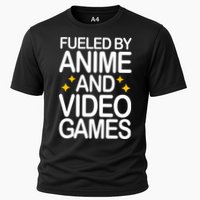 Fueled By Anime And Video Games Gaming Cooling Performance Crew T-Shirt