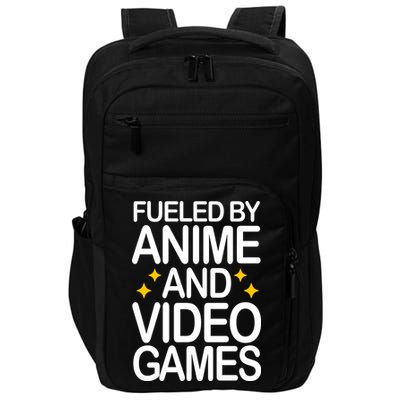 Fueled By Anime And Video Games Gaming Impact Tech Backpack