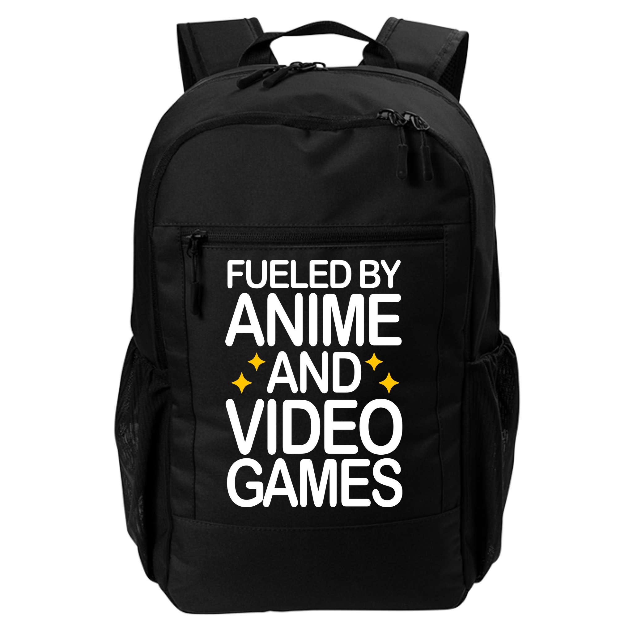 Fueled By Anime And Video Games Gaming Backpack