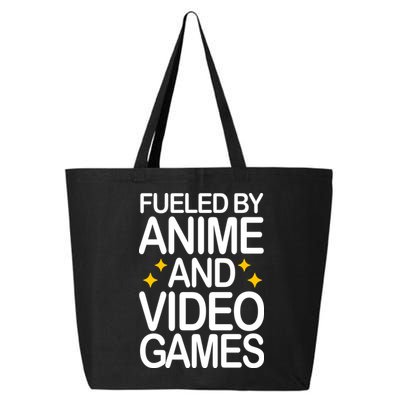 Fueled By Anime And Video Games Gaming 25L Jumbo Tote