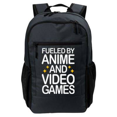 Fueled By Anime And Video Games Gaming Daily Commute Backpack