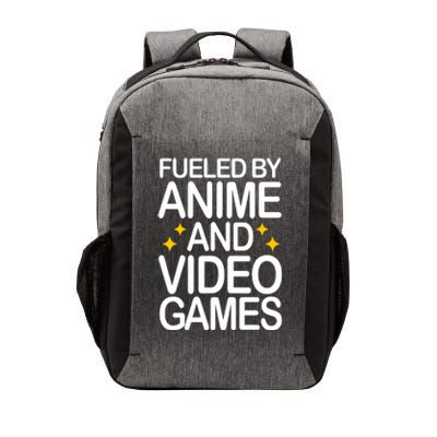 Fueled By Anime And Video Games Gaming Vector Backpack