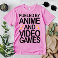 Fueled By Anime And Video Games Gaming Premium T-Shirt