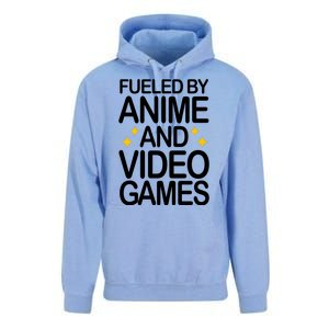 Fueled By Anime And Video Games Gaming Unisex Surf Hoodie