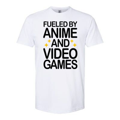 Fueled By Anime And Video Games Gaming Softstyle® CVC T-Shirt