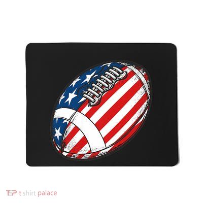 Football Ball American Flag U.S.A. Great Gifts Idea Mousepad
