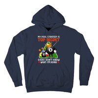 Funny Billiards Art For Men Women Billiards Pool Players Hoodie