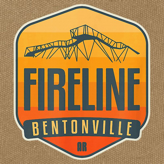 Fireline Bentonville Arkansas Cotton Canvas Backpack