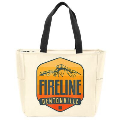 Fireline Bentonville Arkansas Zip Tote Bag