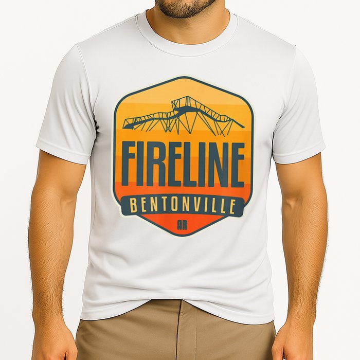 Fireline Bentonville Arkansas Cooling Performance Crew T-Shirt